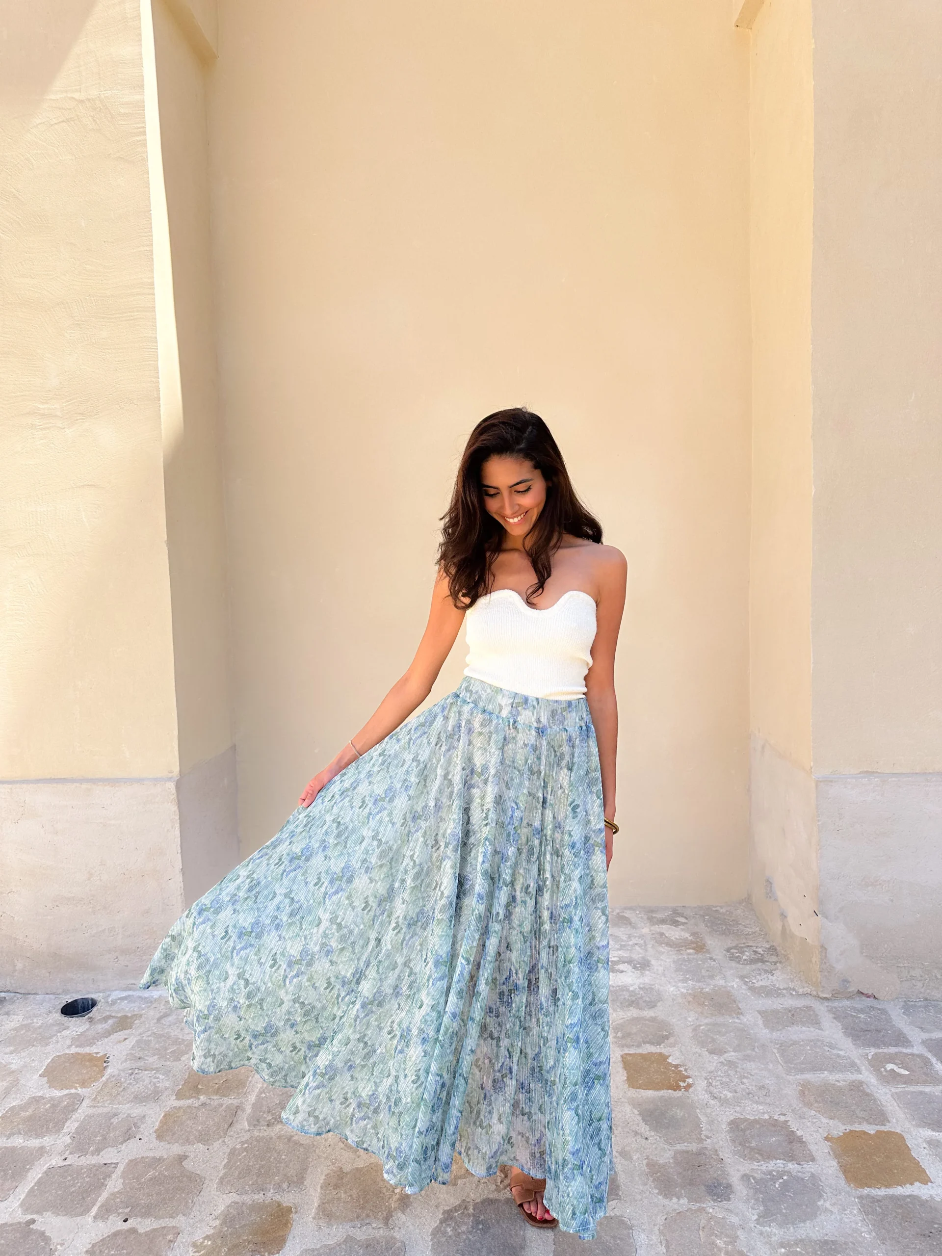 ABBY-LOU jupe Aqua – Image 7