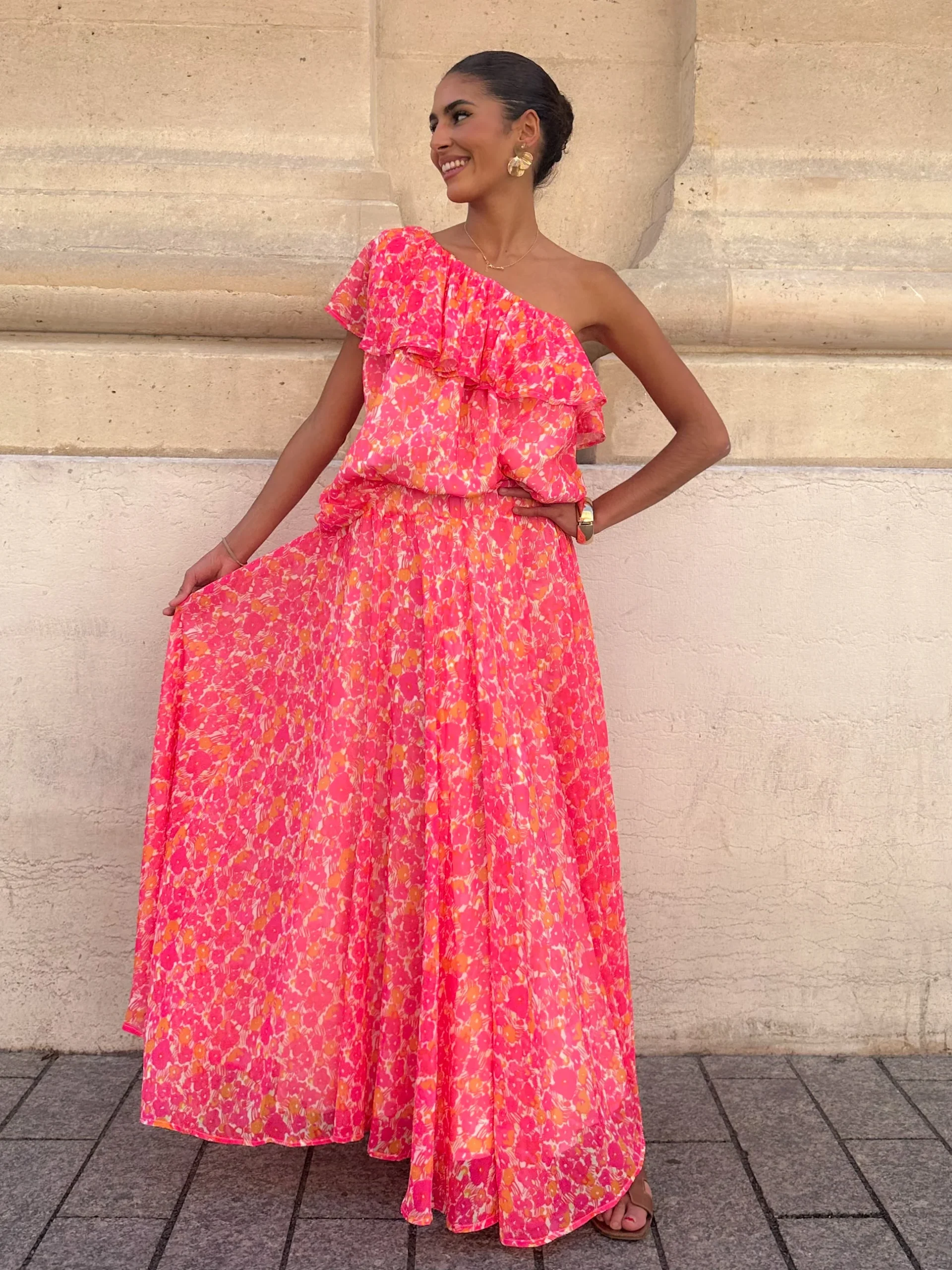 ABBY-LOU jupe midi summer – Image 7