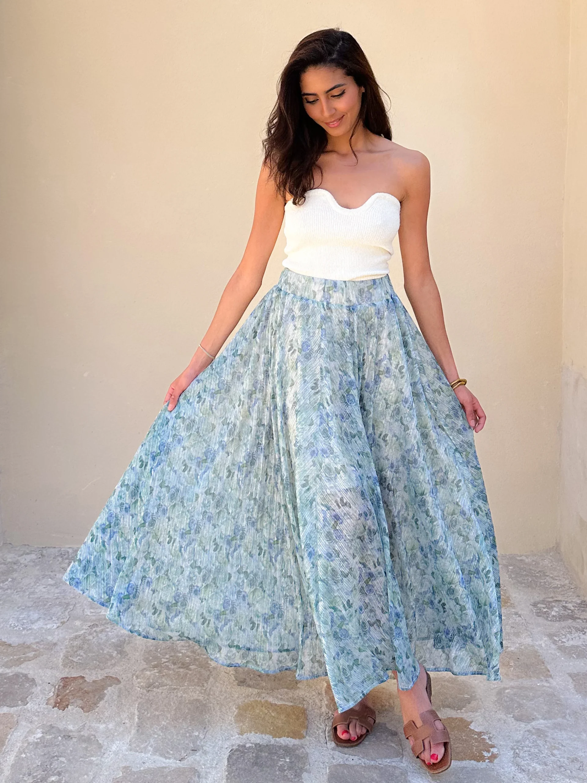 ABBY-LOU jupe Aqua